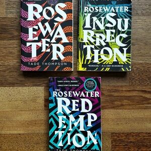 The Rosewater Trilogy - a science fiction series by Tade Thompson